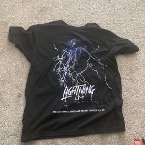 Black Lighting Graphic Tee